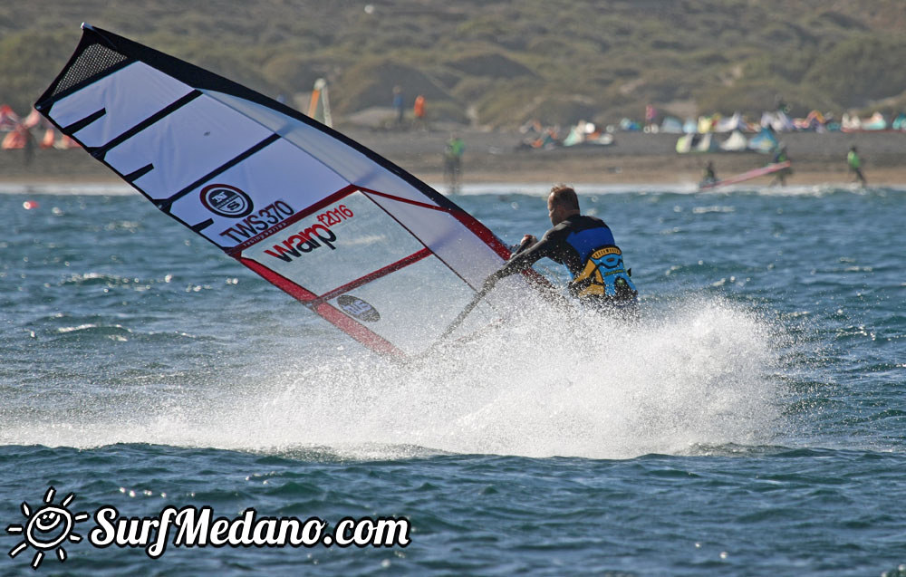 TWS PRO Slalom Training in El Medano 06-01-2016 Tenerife