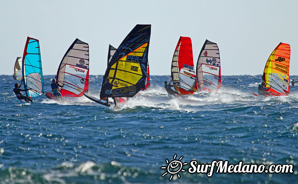 TWS PRO Slalom Training in El Medano 06-01-2016 Tenerife