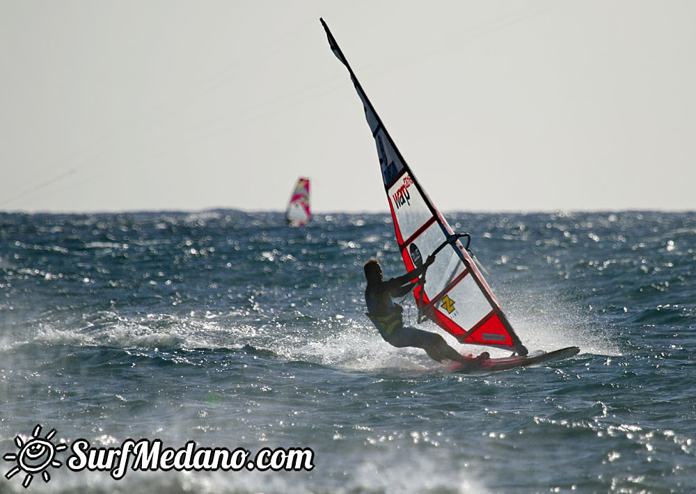 TWS PRO Slalom Training in El Medano 06-01-2016 Tenerife