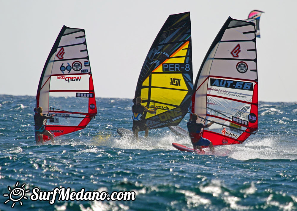 TWS PRO Slalom Training in El Medano 06-01-2016 Tenerife