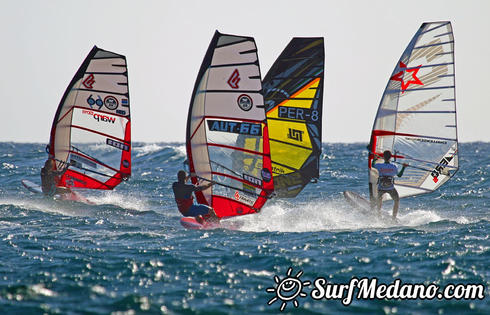 TWS PRO Slalom Training in El Medano 06-01-2016 Tenerife