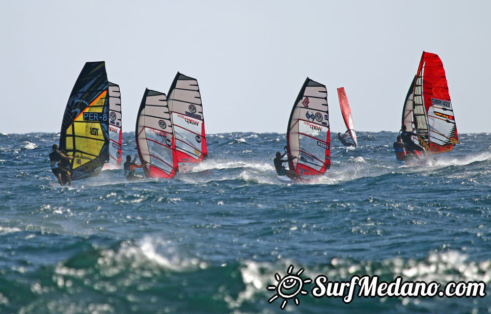 TWS PRO Slalom Training in El Medano 06-01-2016 Tenerife