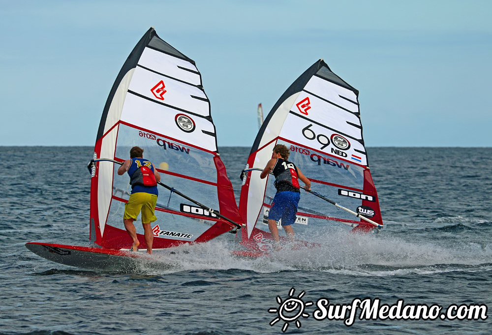 TWS Windsurf Pro Slalom Training 2016 in El Medano Tenerife