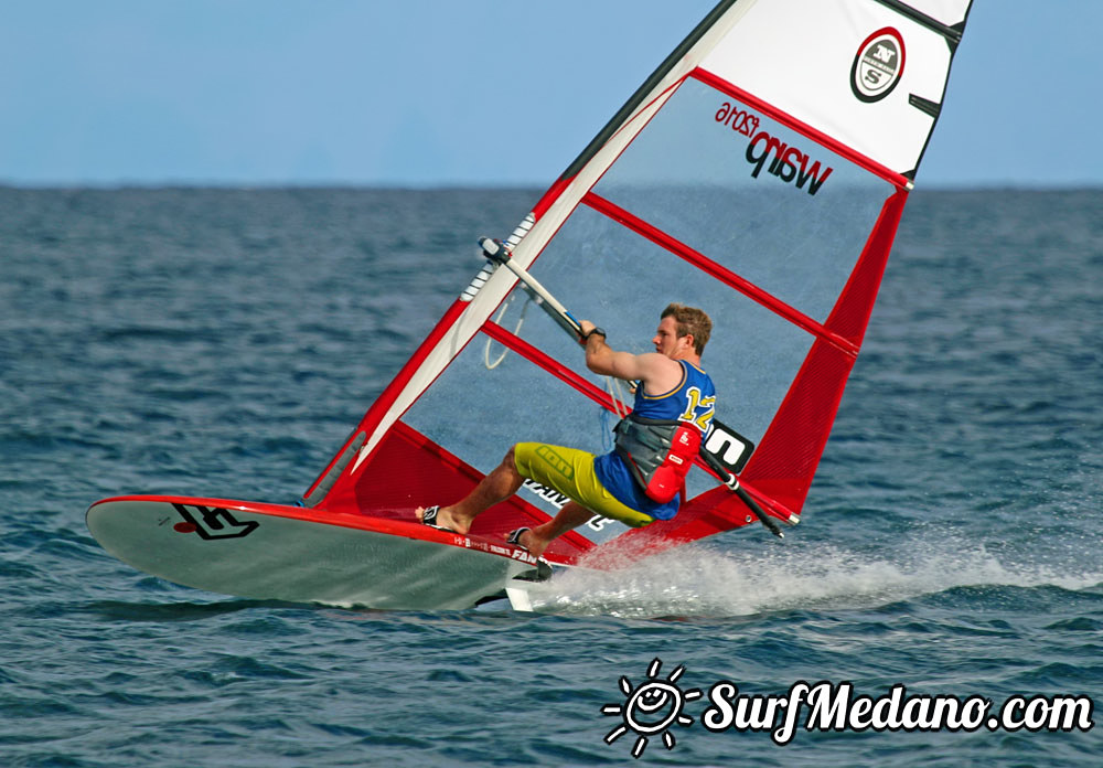 TWS Windsurf Pro Slalom Training 2016 in El Medano Tenerife