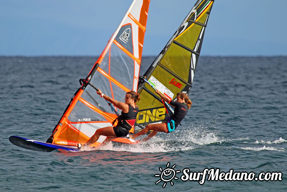 TWS Windsurf Pro Slalom Training 2016 in El Medano Tenerife