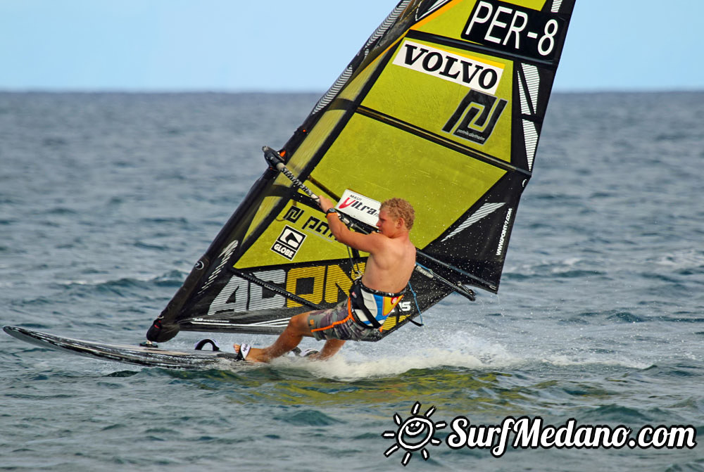 TWS Windsurf Pro Slalom Training 2016 in El Medano Tenerife