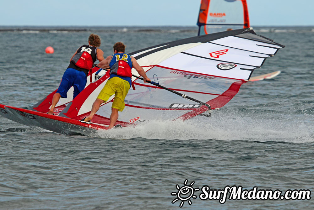 TWS Windsurf Pro Slalom Training 2016 in El Medano Tenerife