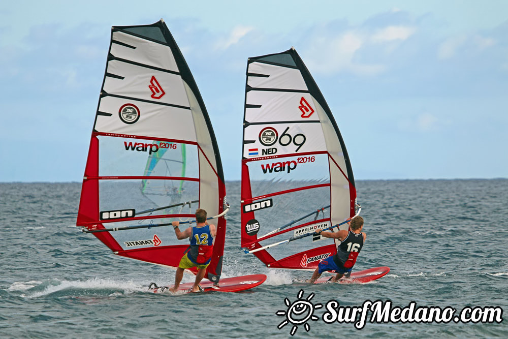 TWS Windsurf Pro Slalom Training 2016 in El Medano Tenerife