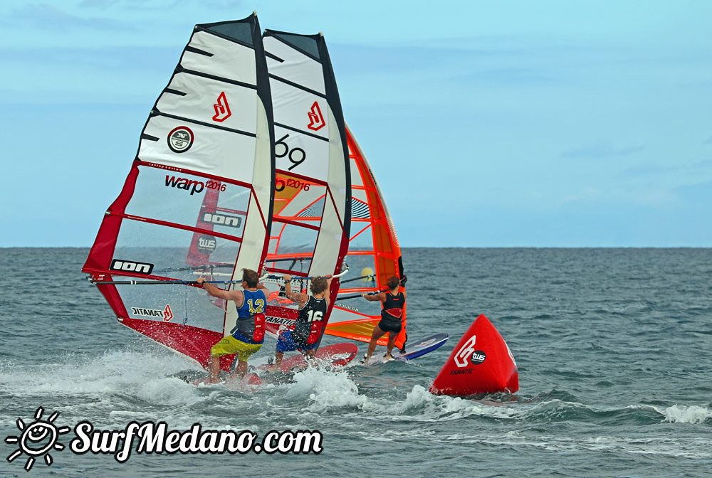 TWS Windsurf Pro Slalom Training 2016 in El Medano Tenerife