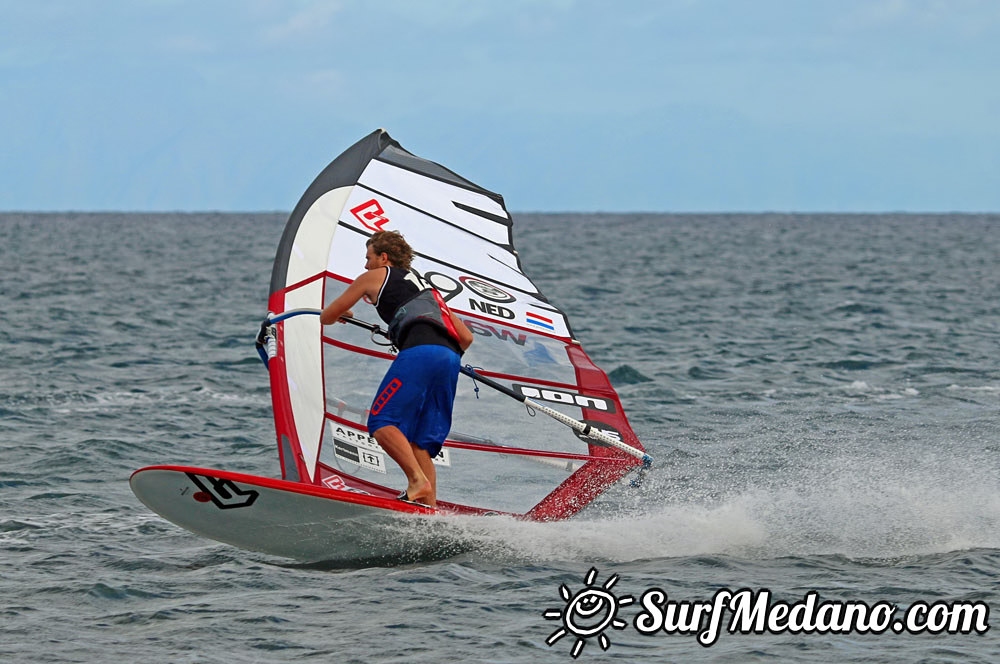 TWS Windsurf Pro Slalom Training 2016 in El Medano Tenerife