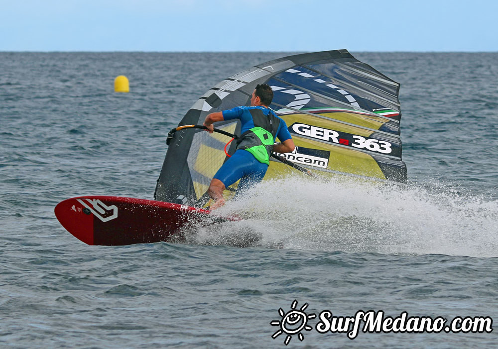 TWS Windsurf Pro Slalom Training 2016 in El Medano Tenerife