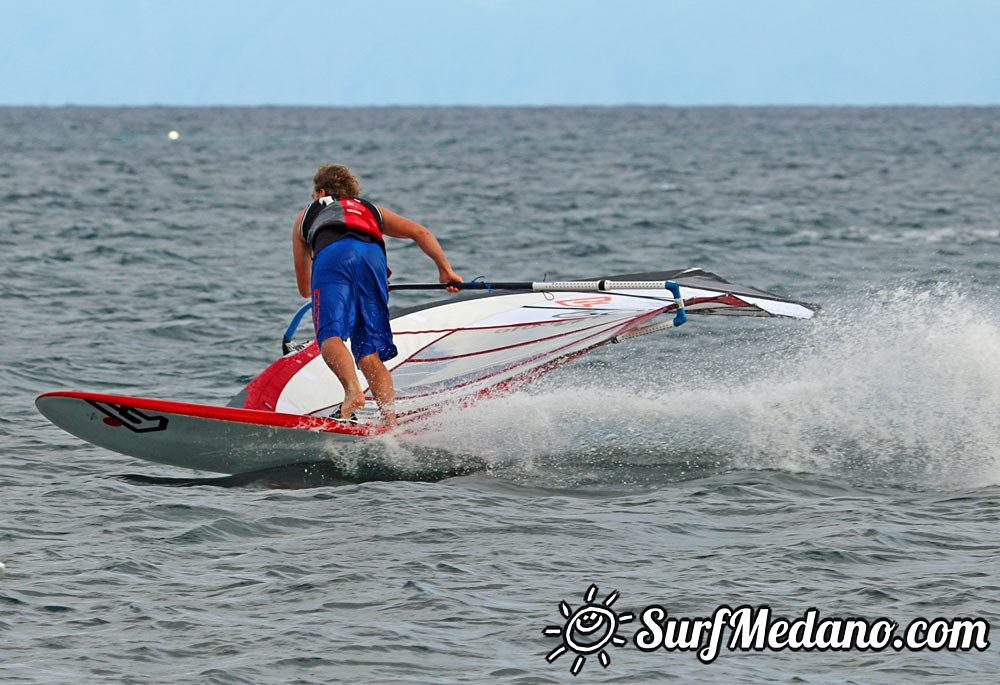 TWS Windsurf Pro Slalom Training 2016 in El Medano Tenerife