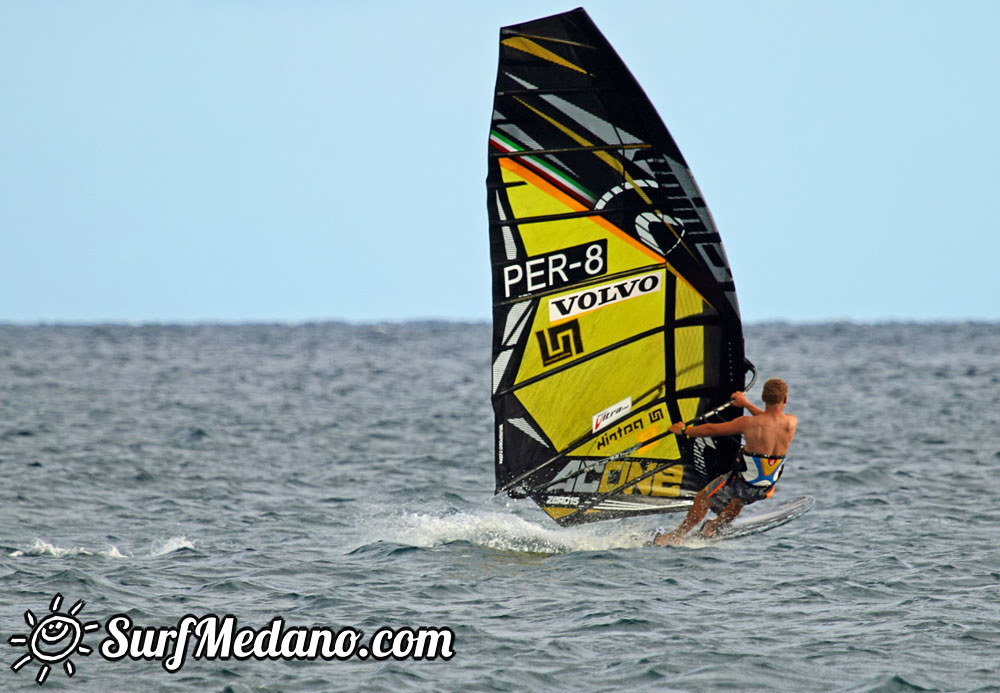 TWS Windsurf Pro Slalom Training 2016 in El Medano Tenerife