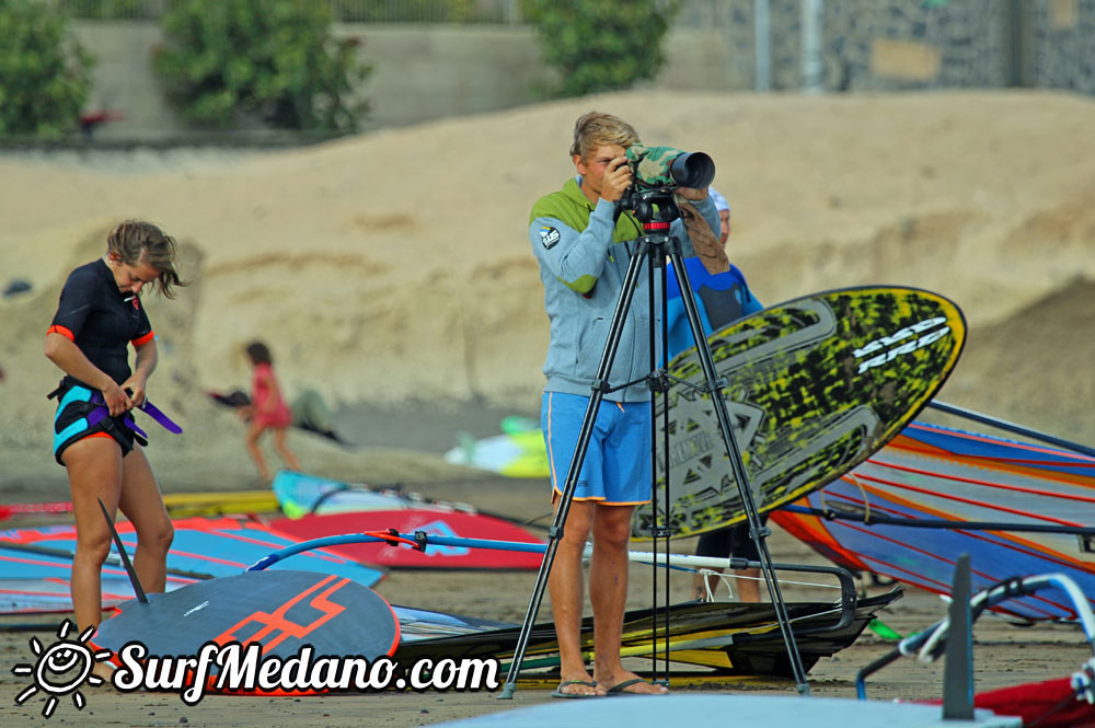 TWS Windsurf Pro Slalom Training 2016 in El Medano Tenerife