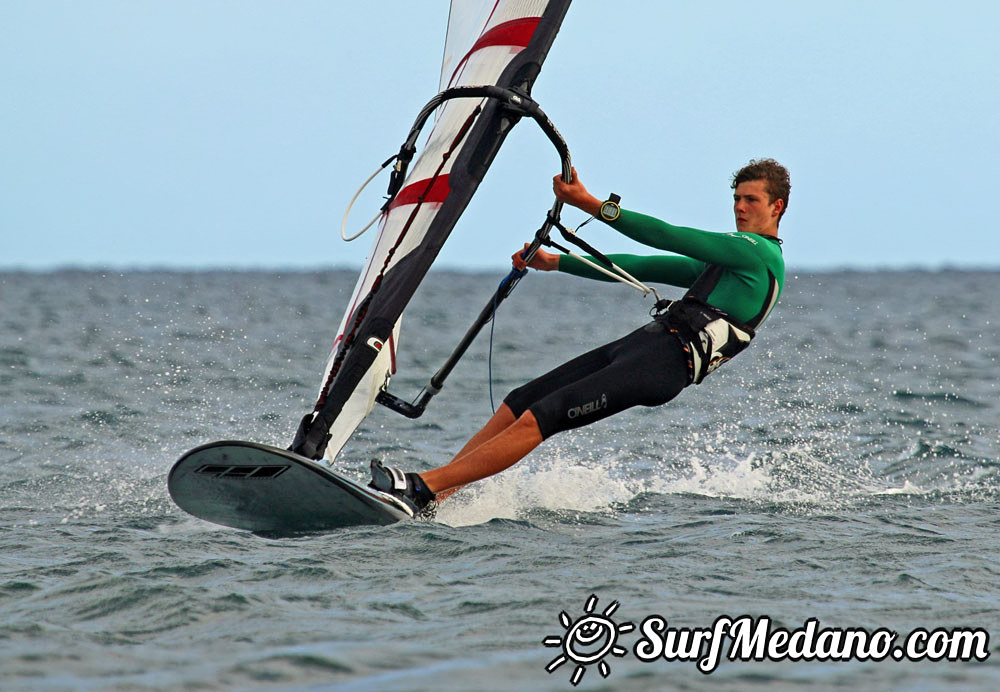 TWS Windsurf Pro Slalom Training 2016 in El Medano Tenerife