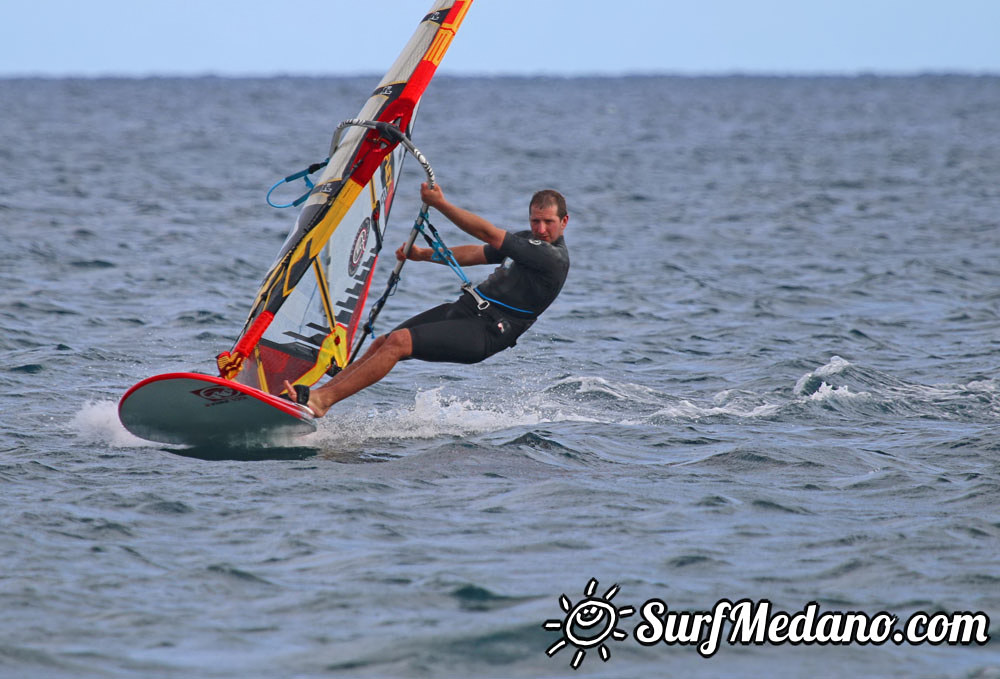 TWS Windsurf Pro Slalom Training 2016 in El Medano Tenerife