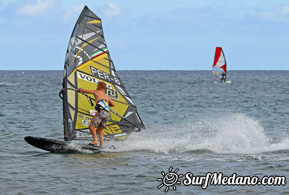 TWS Windsurf Pro Slalom Training 2016 in El Medano Tenerife