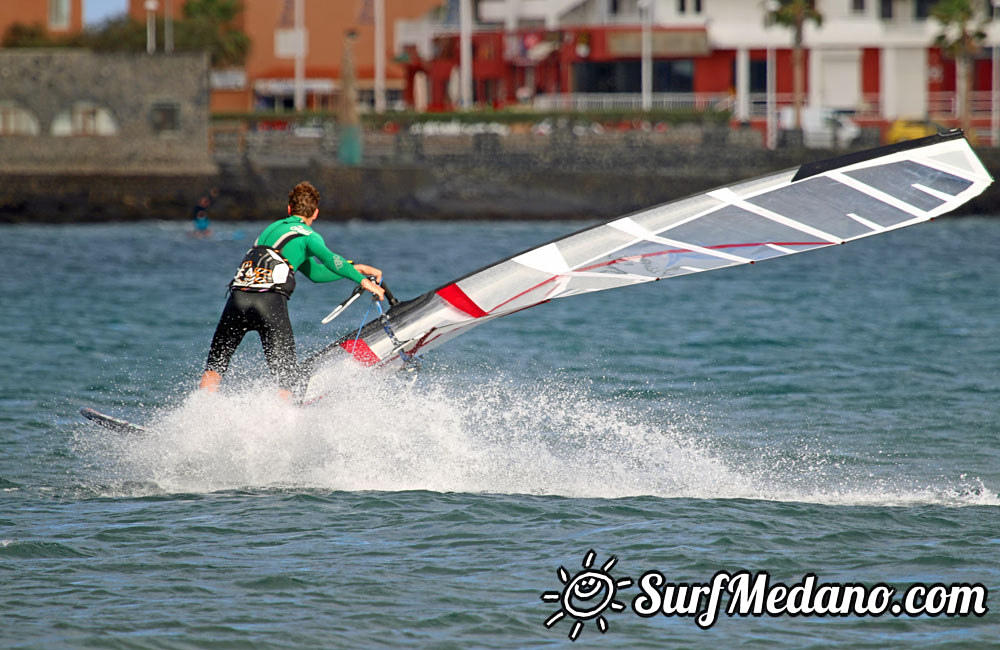 TWS Windsurf Pro Slalom Training 2016 in El Medano Tenerife