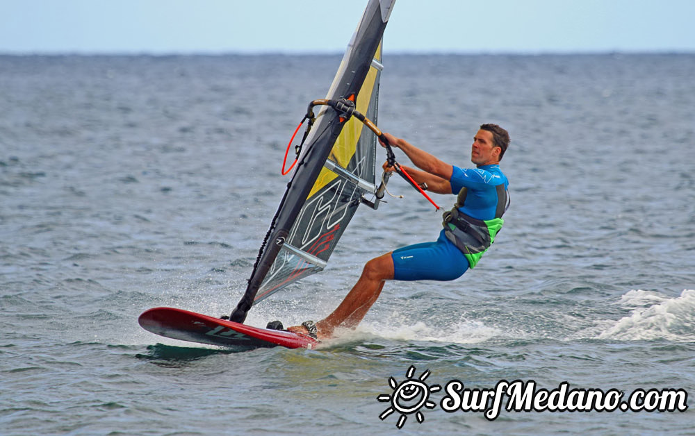 TWS Windsurf Pro Slalom Training 2016 in El Medano Tenerife