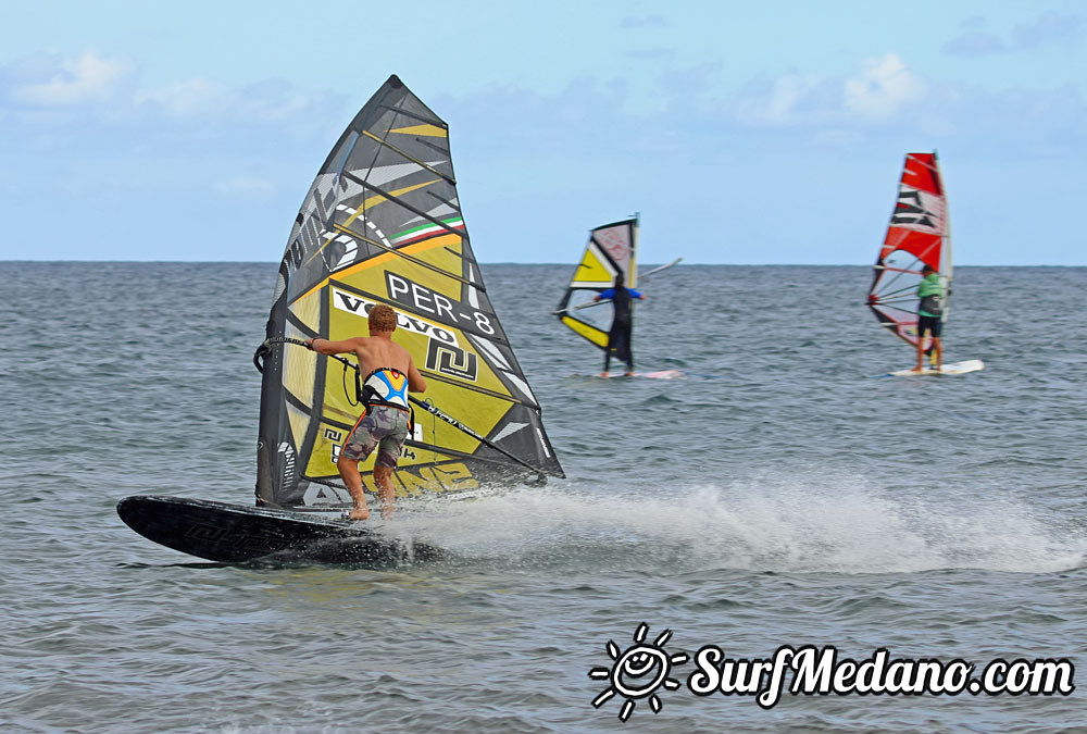 TWS Windsurf Pro Slalom Training 2016 in El Medano Tenerife