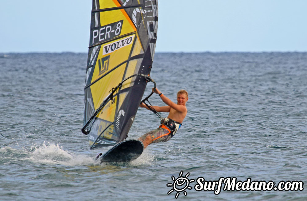 TWS Windsurf Pro Slalom Training 2016 in El Medano Tenerife