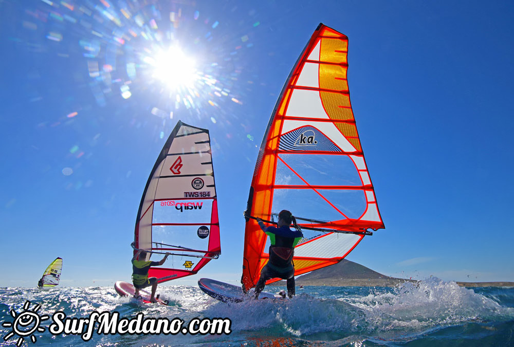 TWS Windsurf Pro Slalom Training 2016 in El Medano