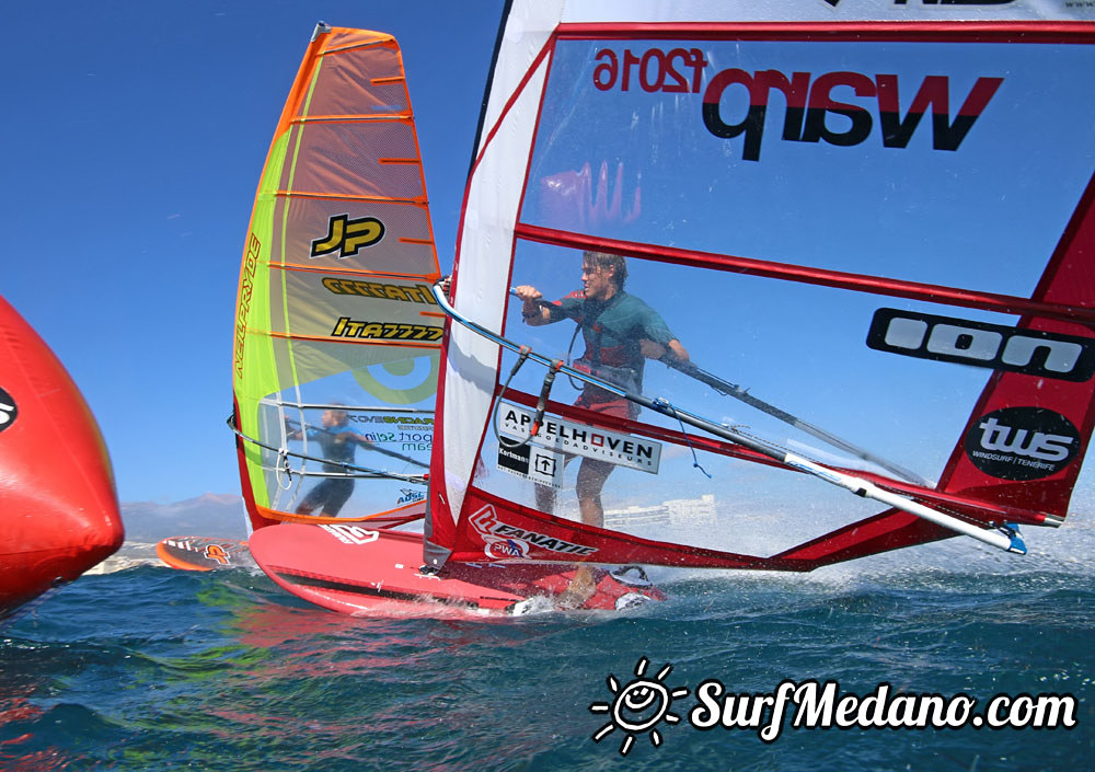 TWS Windsurf Pro Slalom Training 2016 in El Medano