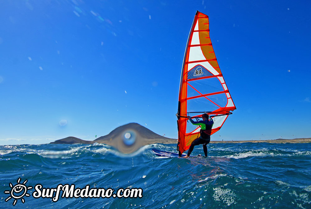 TWS Windsurf Pro Slalom Training 2016 in El Medano