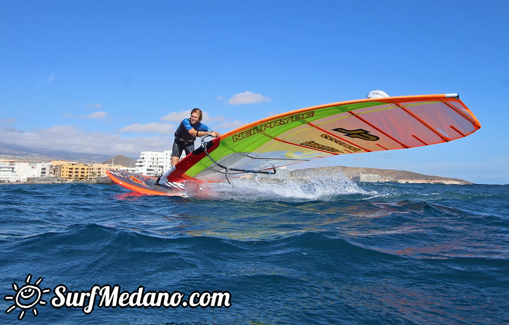 TWS Windsurf Pro Slalom Training 2016 in El Medano