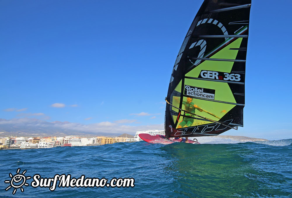 TWS Windsurf Pro Slalom Training 2016 in El Medano