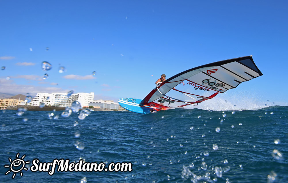 TWS Windsurf Pro Slalom Training 2016 in El Medano