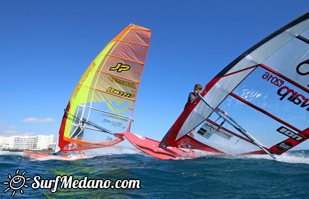 TWS Windsurf Pro Slalom Training 2016 in El Medano