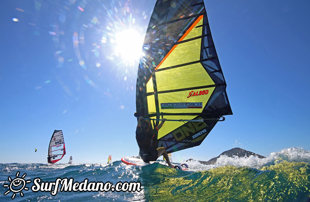 TWS Windsurf Pro Slalom Training 2016 in El Medano