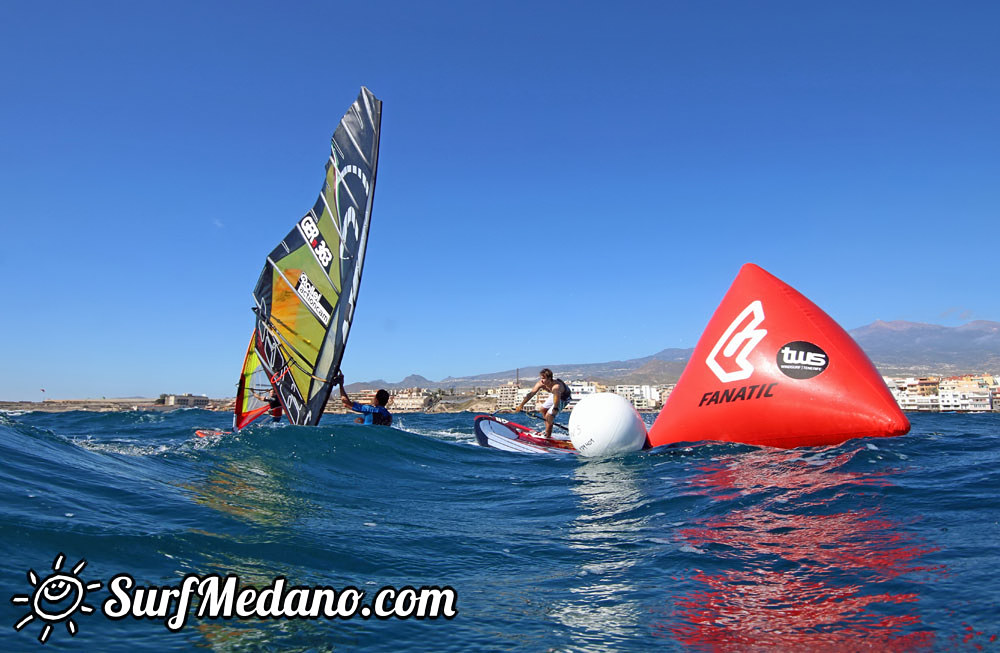 TWS Windsurf Pro Slalom Training 2016 in El Medano