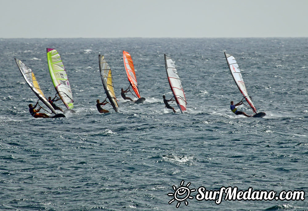 TWS Windsurf Pro Slalom Training 2016 in El Medano  