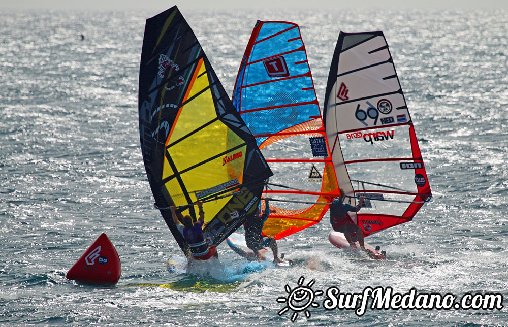 TWS Windsurf Pro Slalom Training 2016 in El Medano  