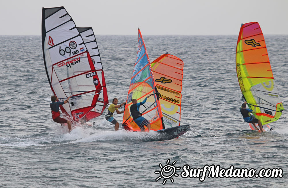 TWS Windsurf Pro Slalom Training 2016 in El Medano  