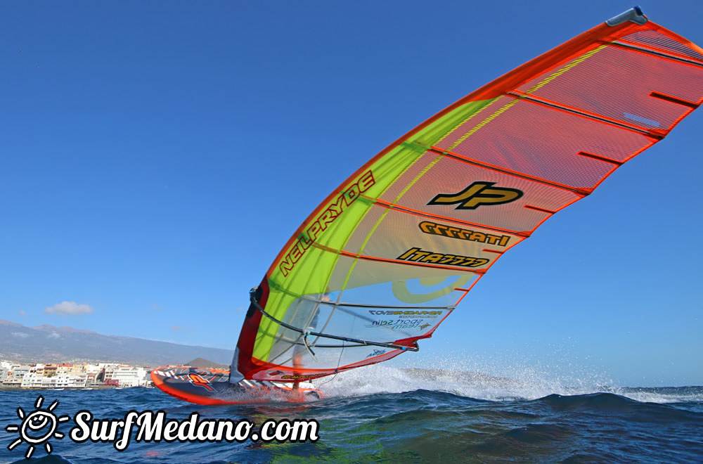 TWS Windsurf Pro Slalom Training 2016 in El Medano Tenerife