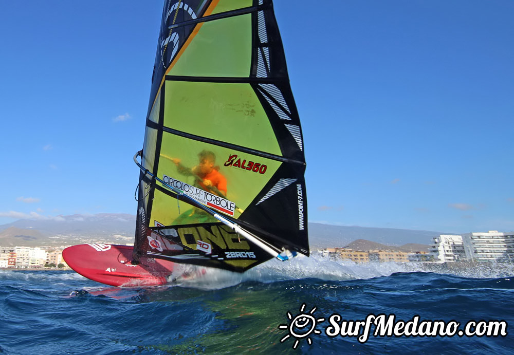 TWS Windsurf Pro Slalom Training 2016 in El Medano Tenerife