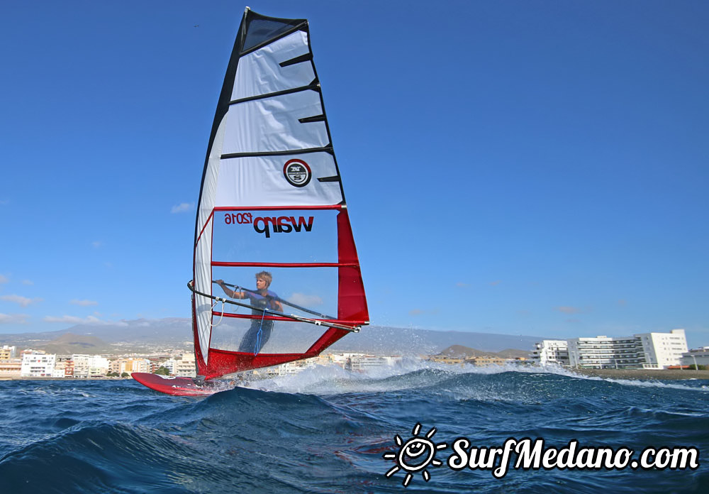 TWS Windsurf Pro Slalom Training 2016 in El Medano Tenerife