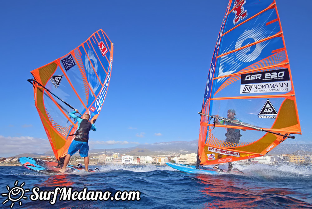 TWS Windsurf Pro Slalom Training 2016 in El Medano Tenerife