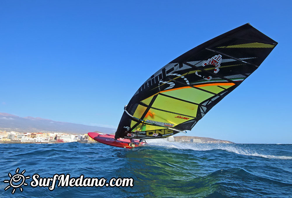 TWS Windsurf Pro Slalom Training 2016 in El Medano Tenerife