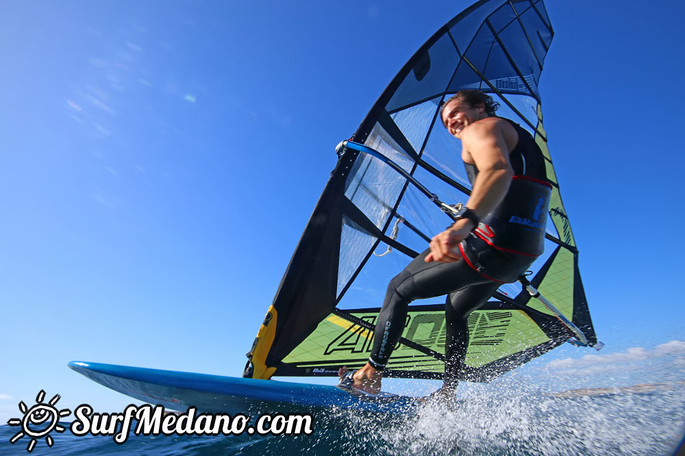 TWS Windsurf Pro Slalom Training 2016 in El Medano Tenerife