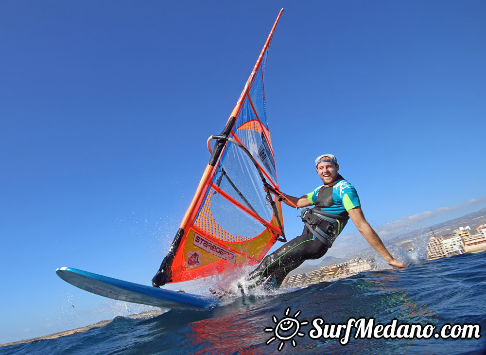 TWS Windsurf Pro Slalom Training 2016 in El Medano Tenerife