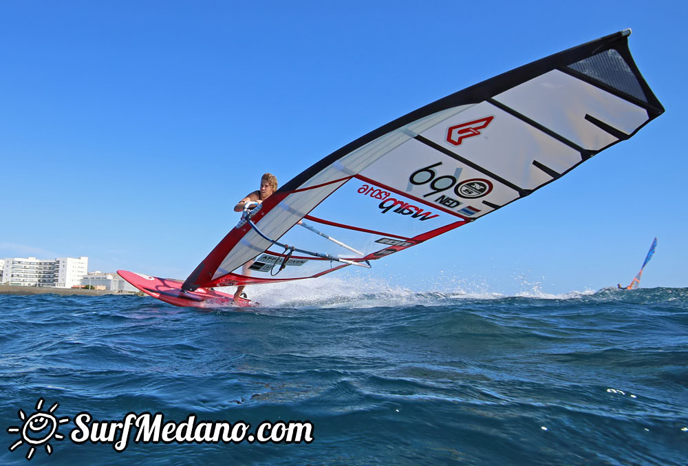 TWS Windsurf Pro Slalom Training 2016 in El Medano Tenerife