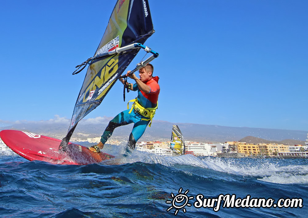 TWS Windsurf Pro Slalom Training 2016 in El Medano Tenerife