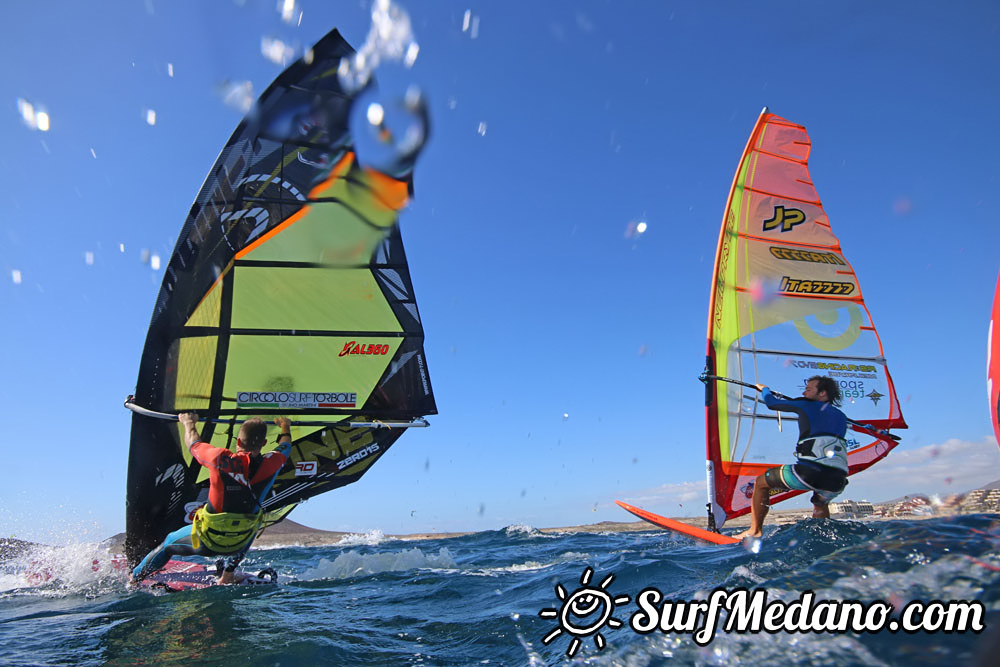 TWS Windsurf Pro Slalom Training 2016 in El Medano Tenerife