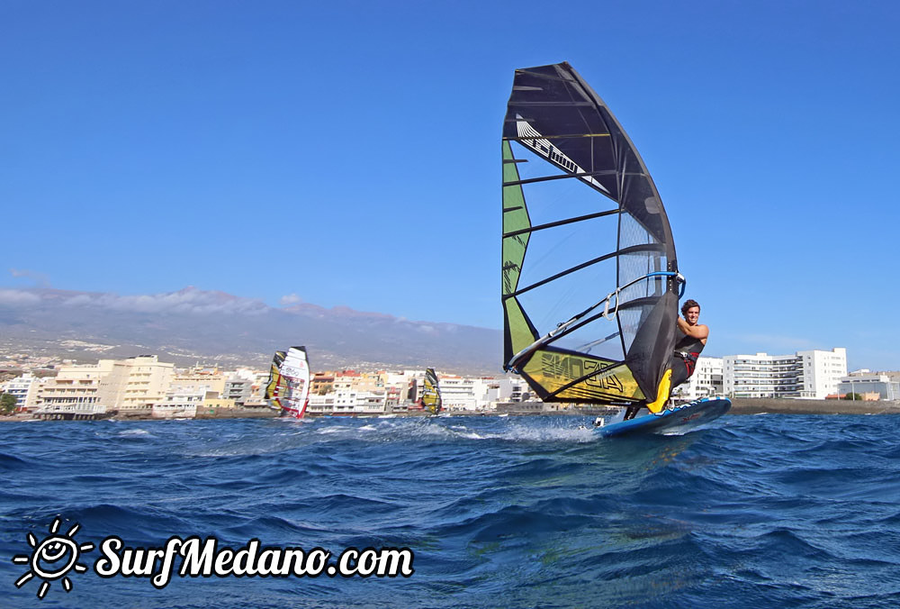 TWS Windsurf Pro Slalom Training 2016 in El Medano Tenerife