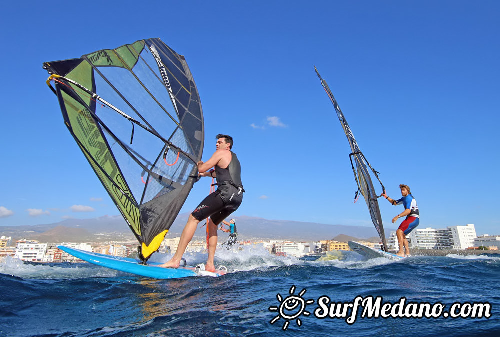 TWS Windsurf Pro Slalom Training 2016 in El Medano Tenerife