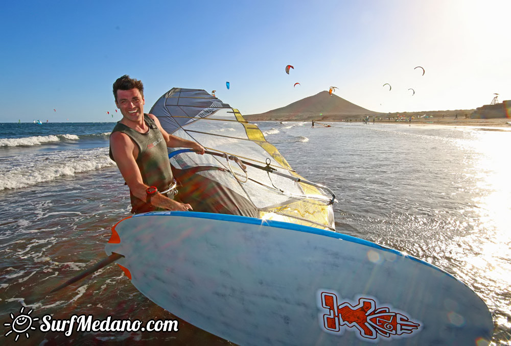 TWS Windsurf Pro Slalom Training 2016 in El Medano Tenerife